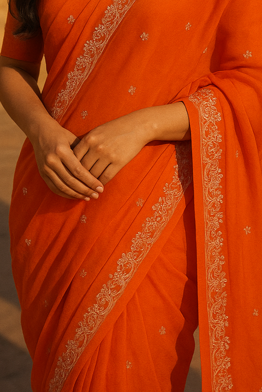 Pure Organza Saree